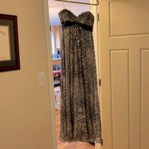 BCBG Max Azria long cocktail dress NWOT